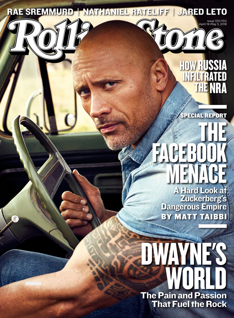 Dwayne Johnson, Rolling Stone Dwayne Johnson, Rolling Stone